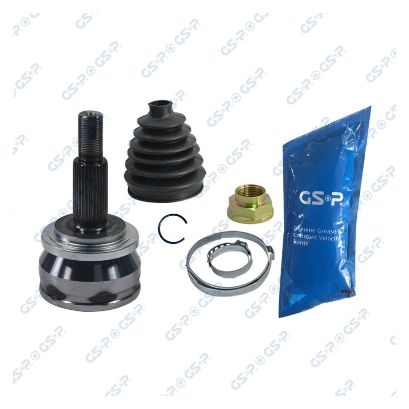 Homokineet reparatie set, aandrijfas Vooras links, Vooras rechts