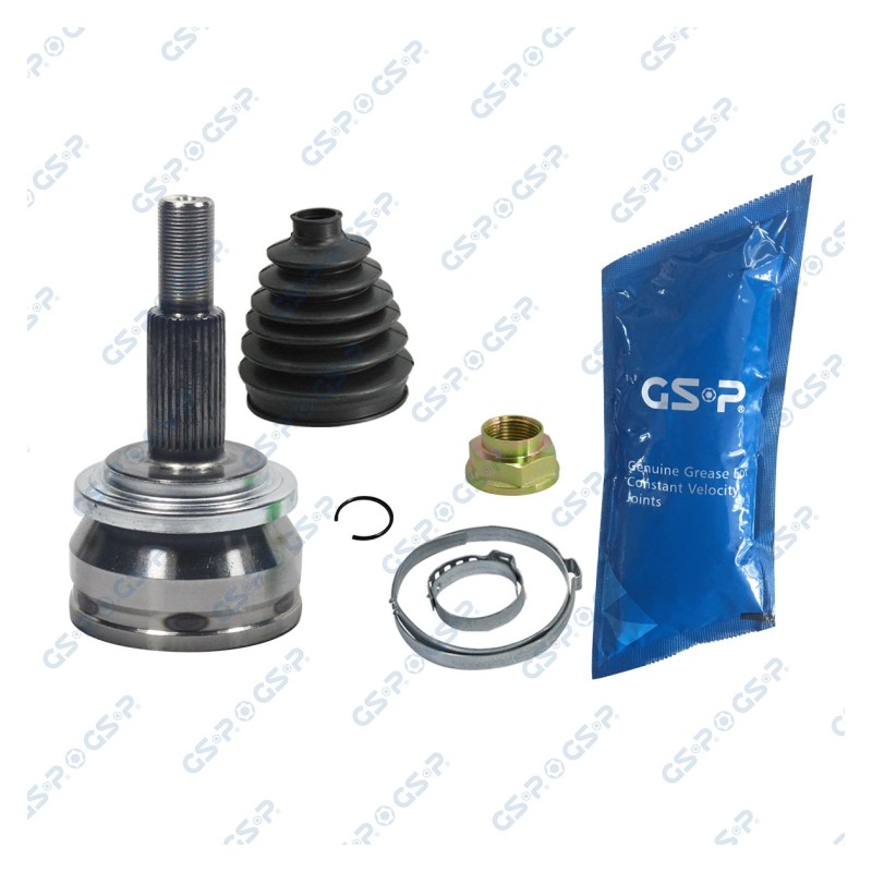 Homokineet reparatie set, aandrijfas Vooras links, Wielzijde