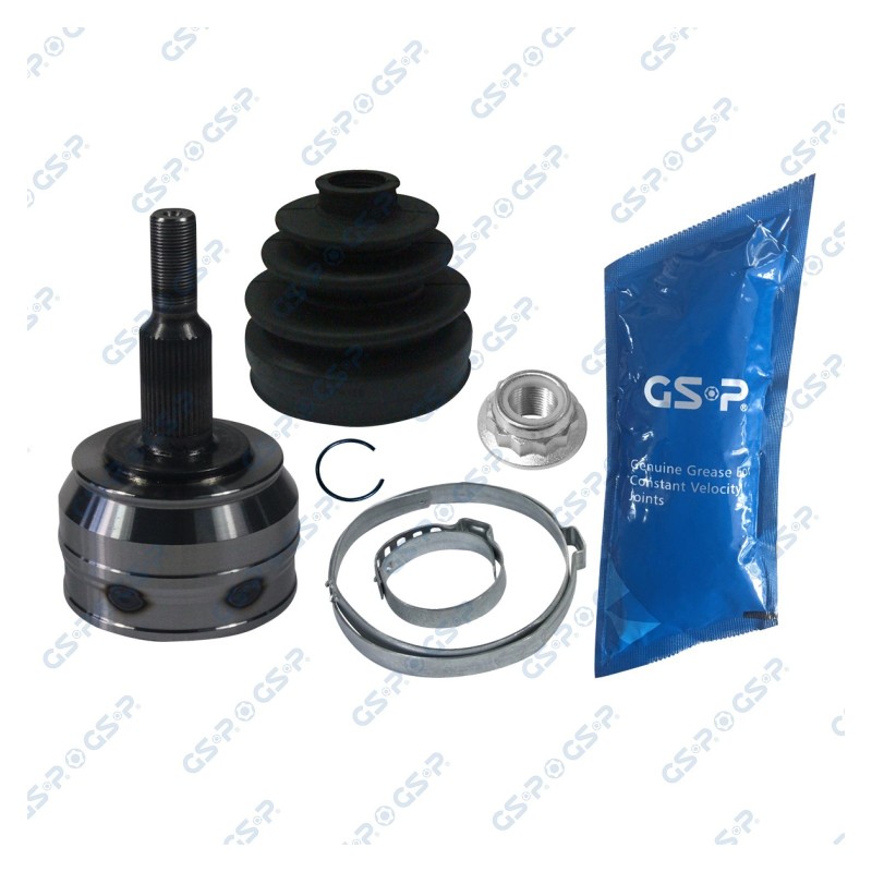 Homokineet reparatie set, aandrijfas Vooras links, Vooras rechts, Wielzijde