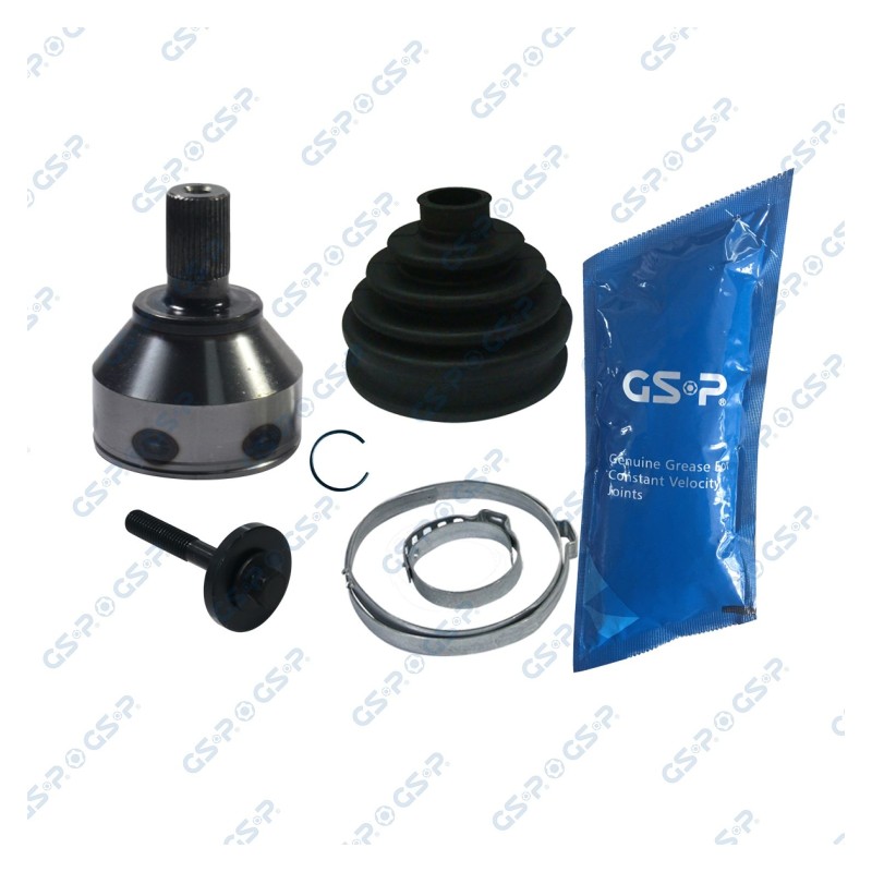 Homokineet reparatie set, aandrijfas Vooras links, Vooras rechts, Wielzijde