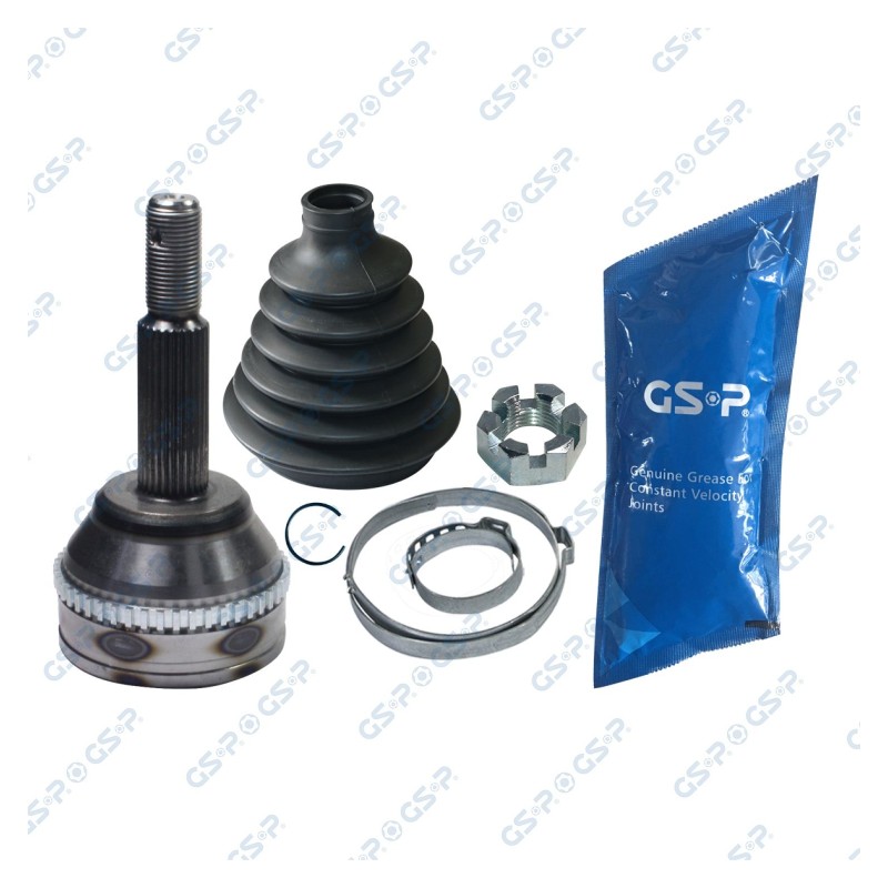 Homokineet reparatie set, aandrijfas Vooras, Wielzijde