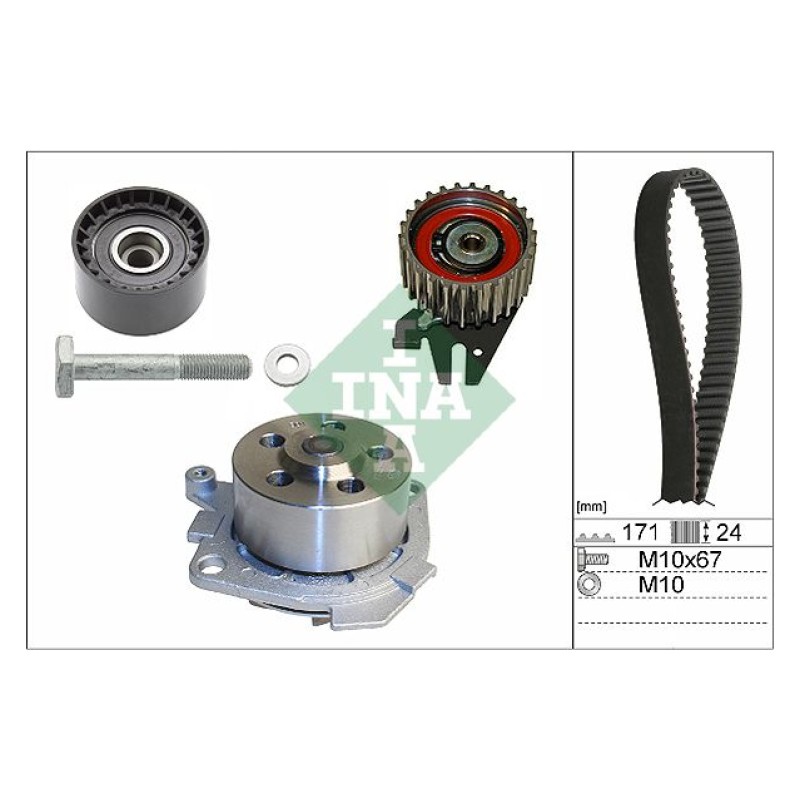 Waterpomp + distributieriem set