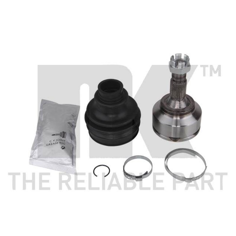 Homokineet reparatie set, aandrijfas Vooras links, Vooras rechts