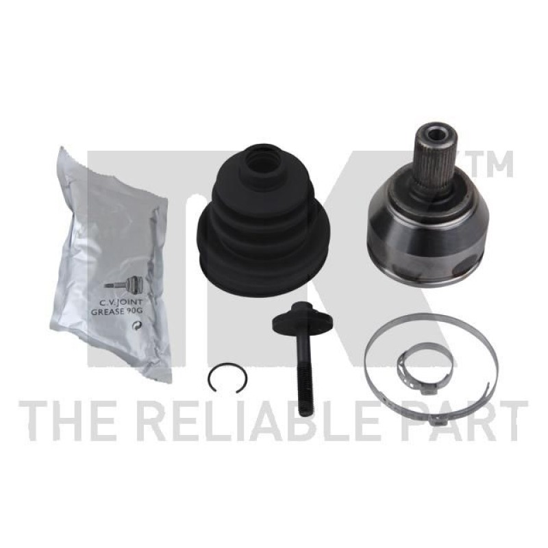 Homokineet reparatie set, aandrijfas Vooras links, Vooras rechts, Wielzijde