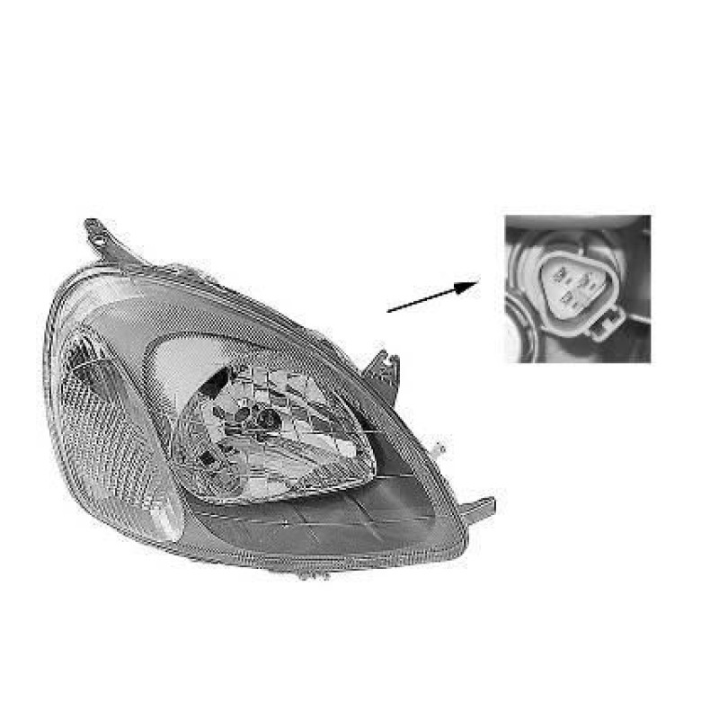 Koplamp rechts